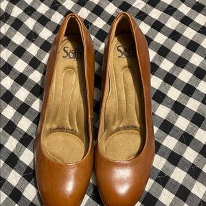 Sofft Women's Tan Leather Heels